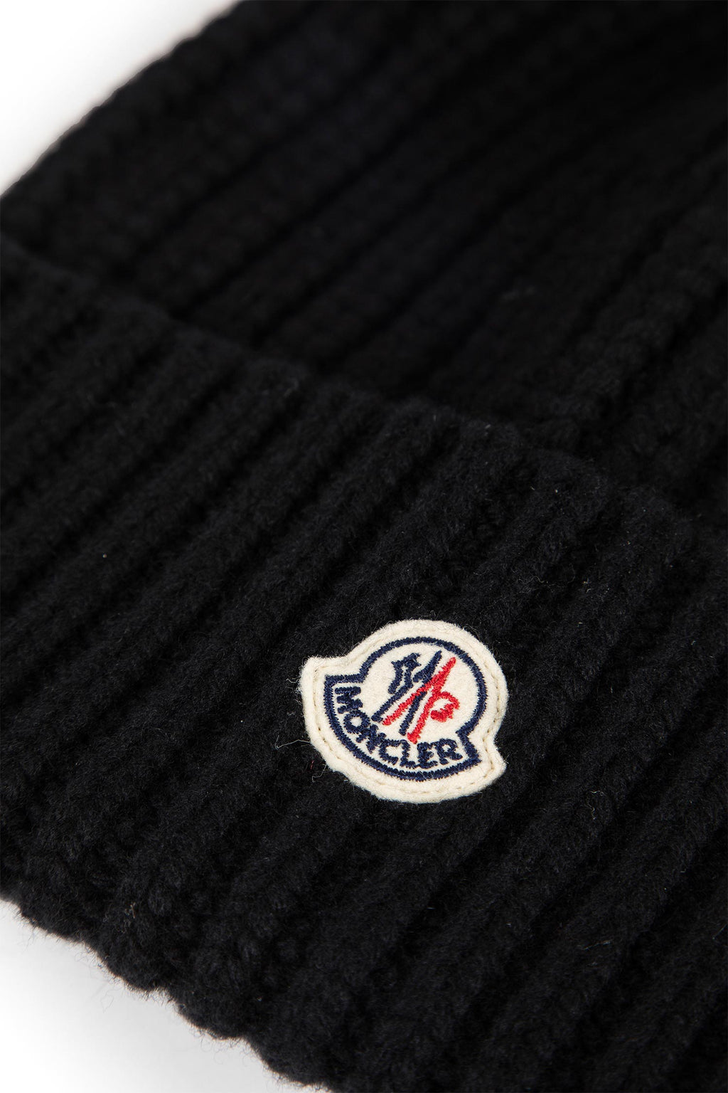 Wool Beanie Moncler – Гарантія оригінальності – вид ззаду