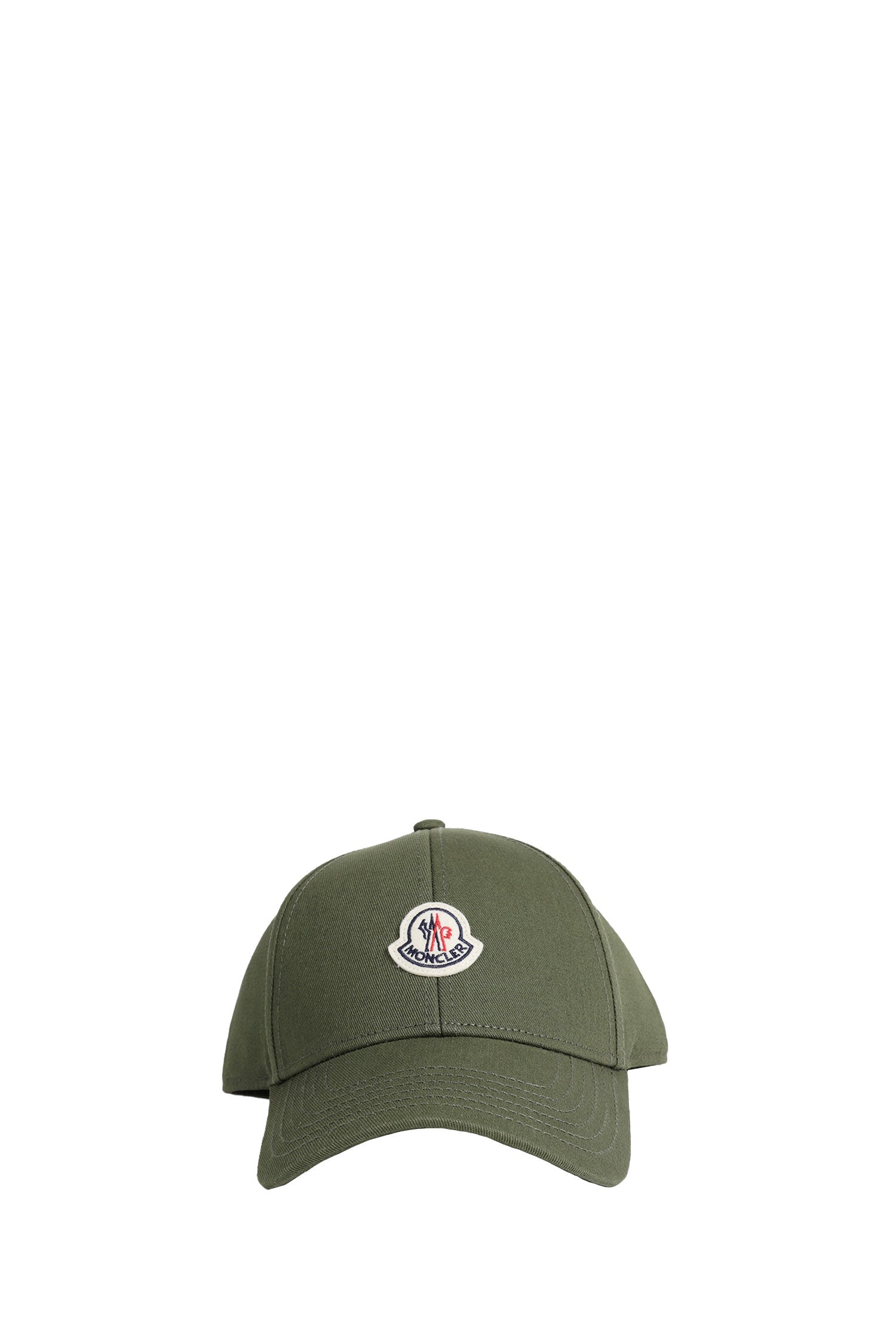 Cotton Gabardine Baseball Cap Moncler – Гарантія оригінальності – боковий вид
