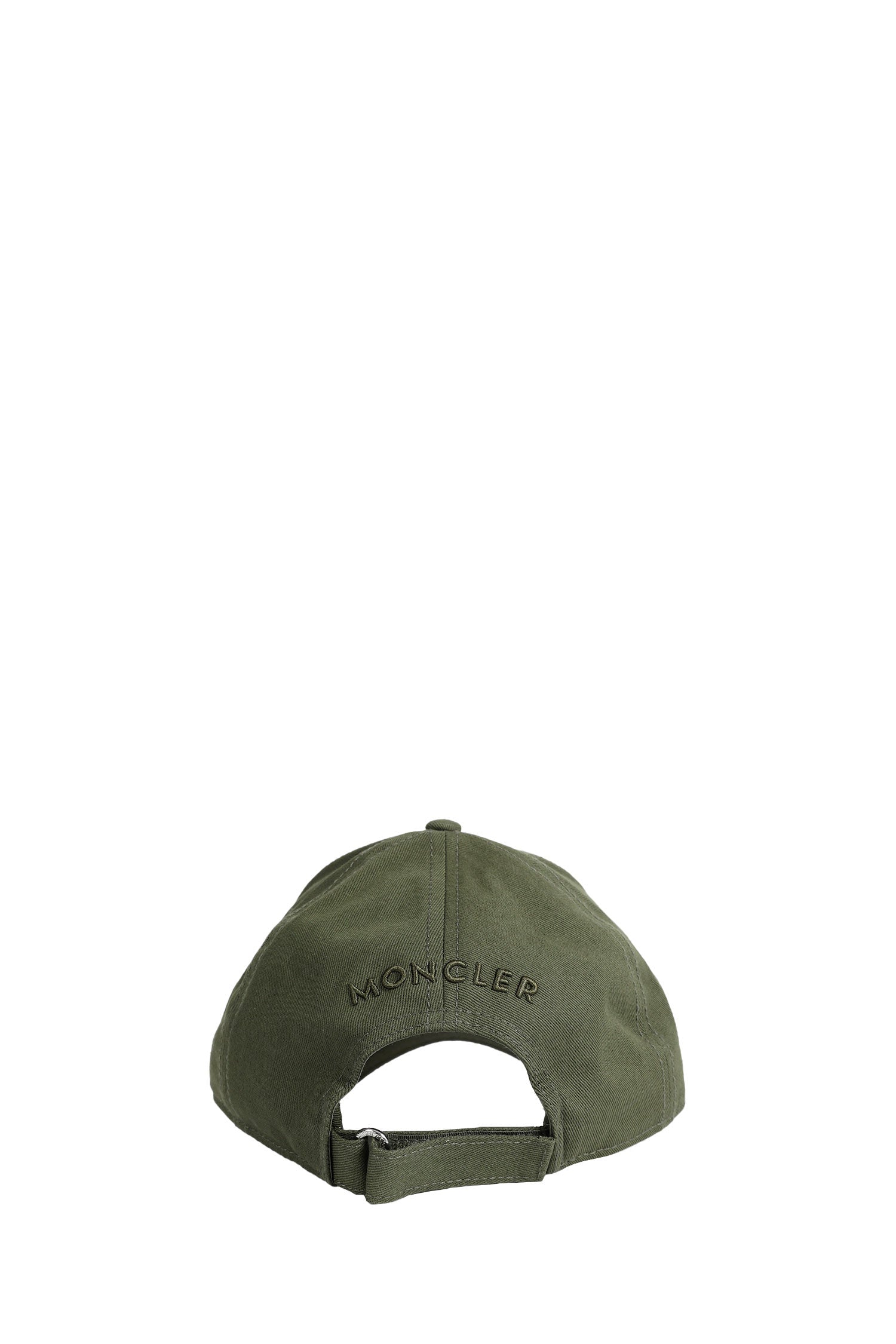 Cotton Gabardine Baseball Cap Moncler – Гарантія оригінальності – детальний вид