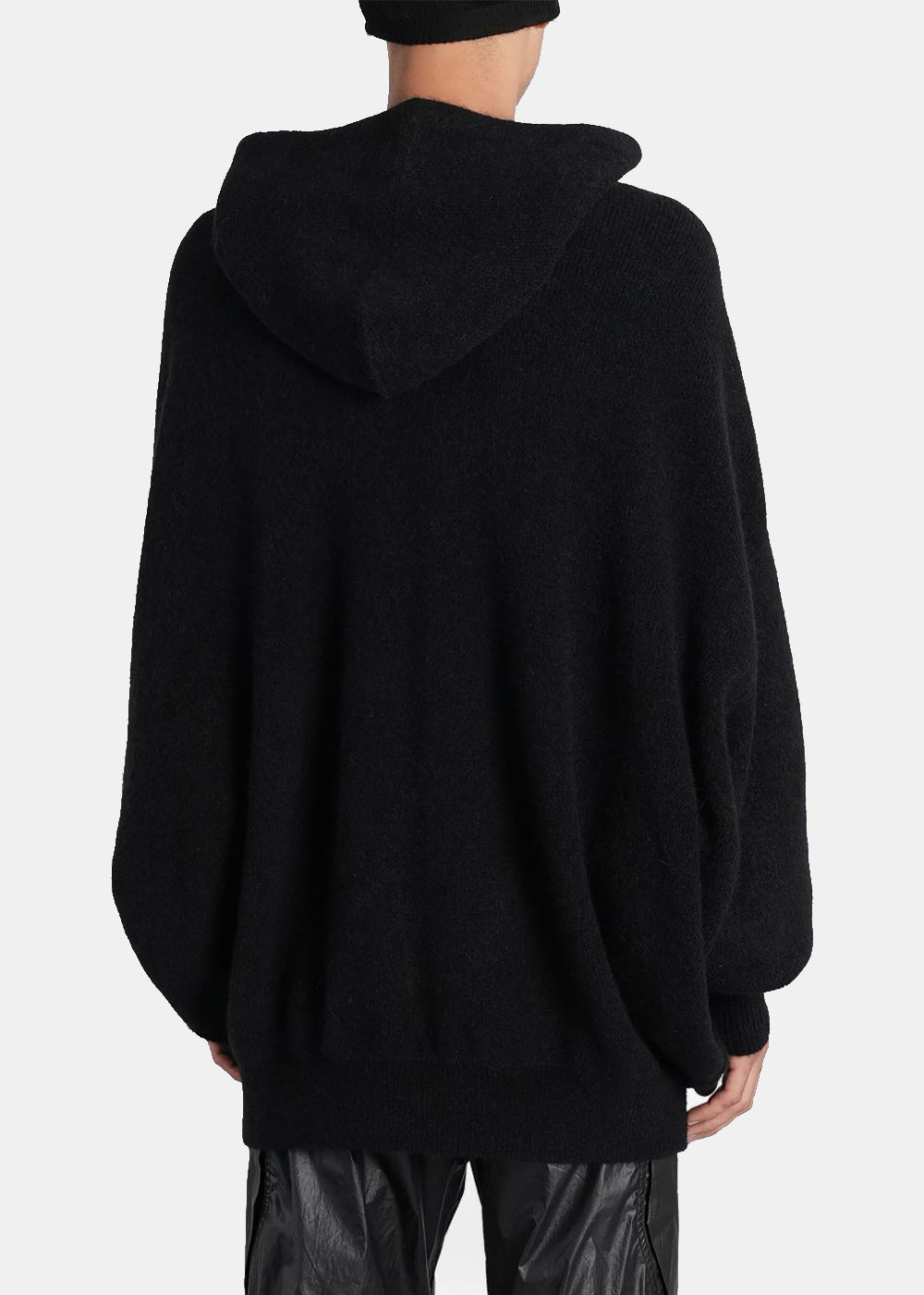 Black Pocket-Detail Hoodie Rick owens – Гарантія оригінальності – збільшений вид