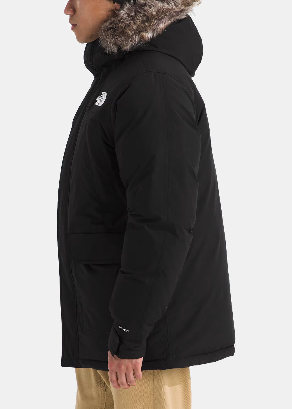 Оригінальна Black Fur-Trim Mcmurdo Parka The north face – збільшений вид