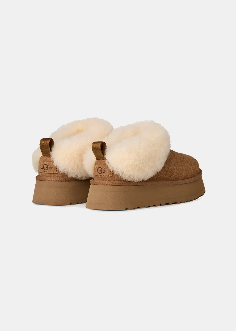 Brown Platform Suede Flat Mules Ugg оригінал – Купити в Україні – детальний вид