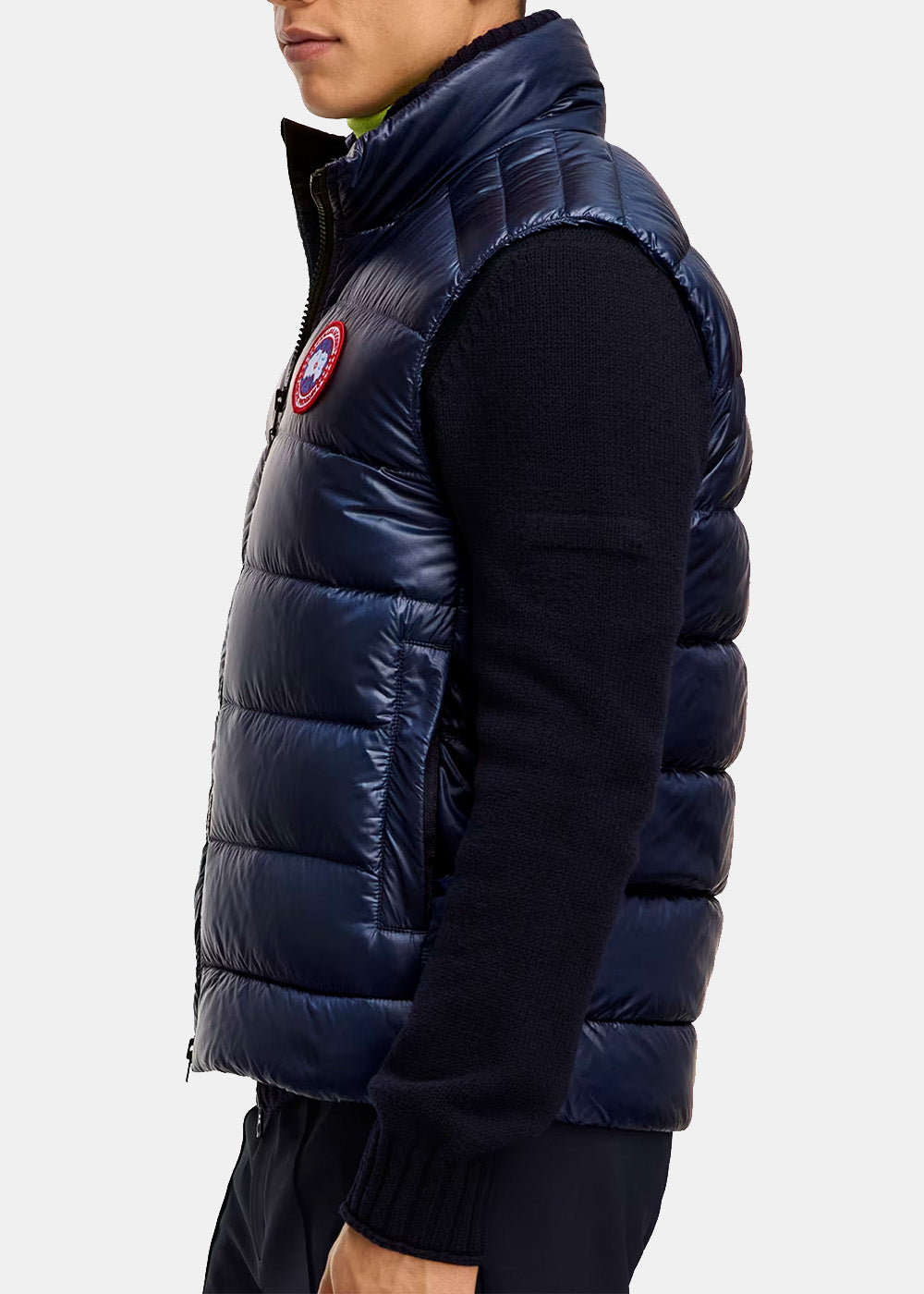 Navy Blue Crofton Padded Down Gilet Canada goose оригінал – Купити в Україні – детальний вид