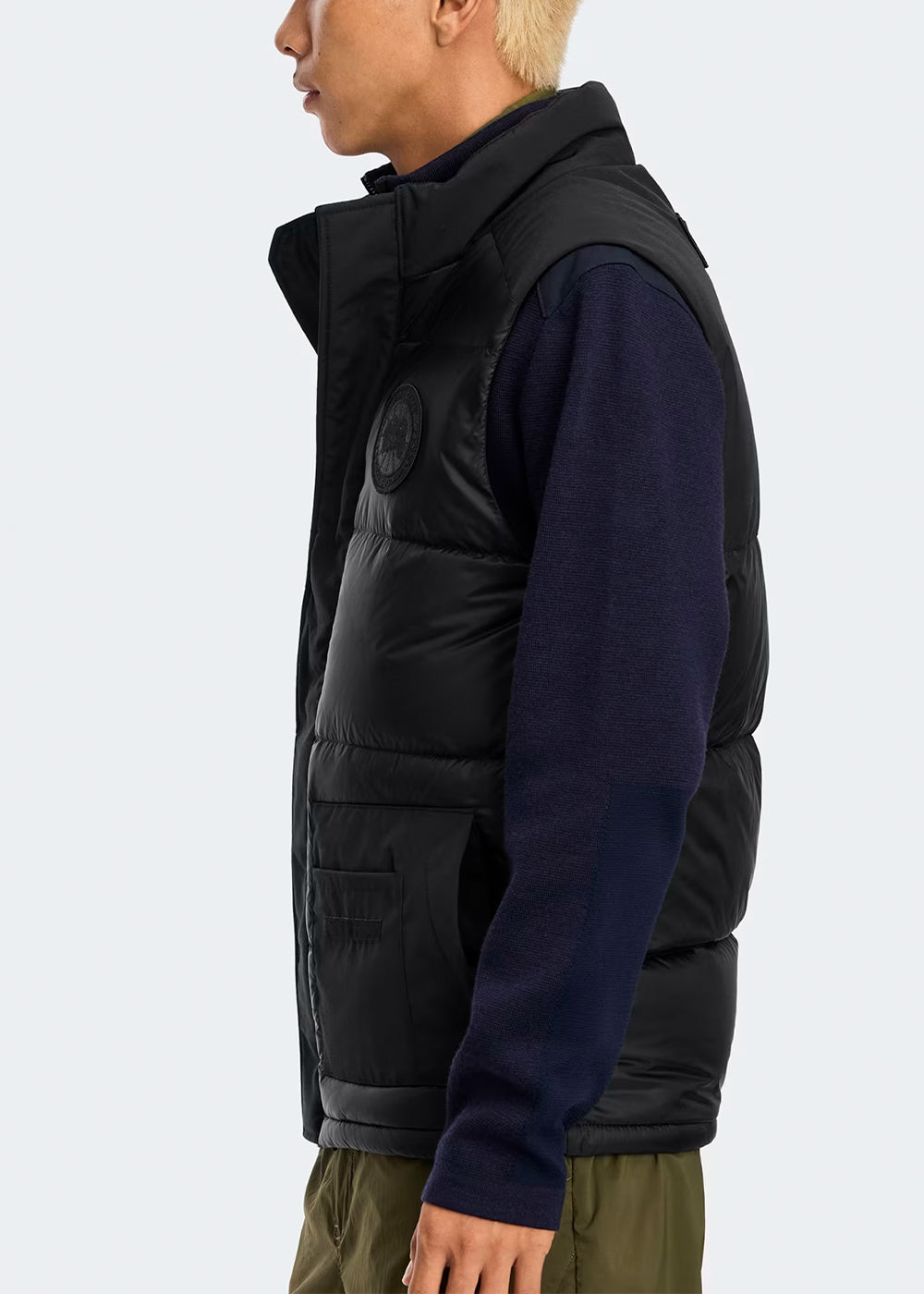 Black Paradigm Freestyle Vest Canada goose – Гарантія оригінальності – детальний вид