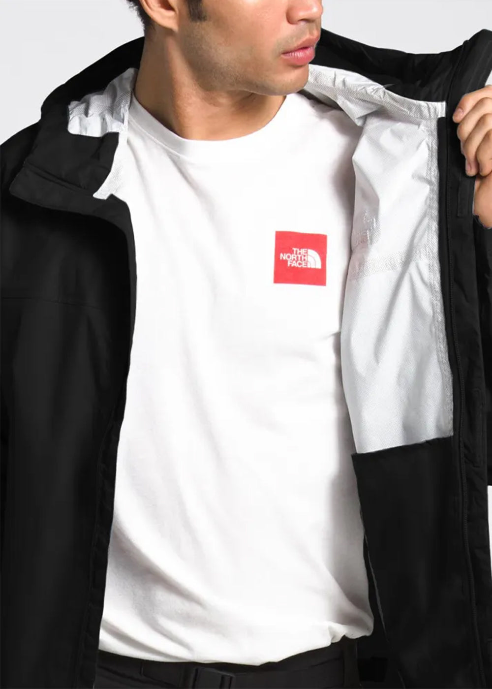 Black Venture 2 Hooded Jacket The north face оригінал – Купити в Україні – збільшений вид