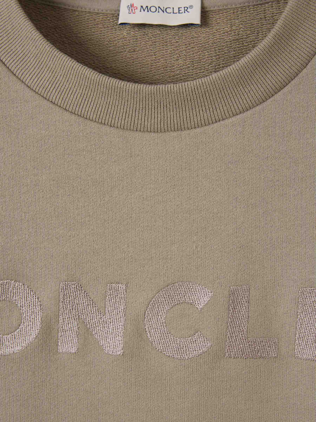 Crewneck Sweatshirt Moncler – Гарантія оригінальності – детальний вид