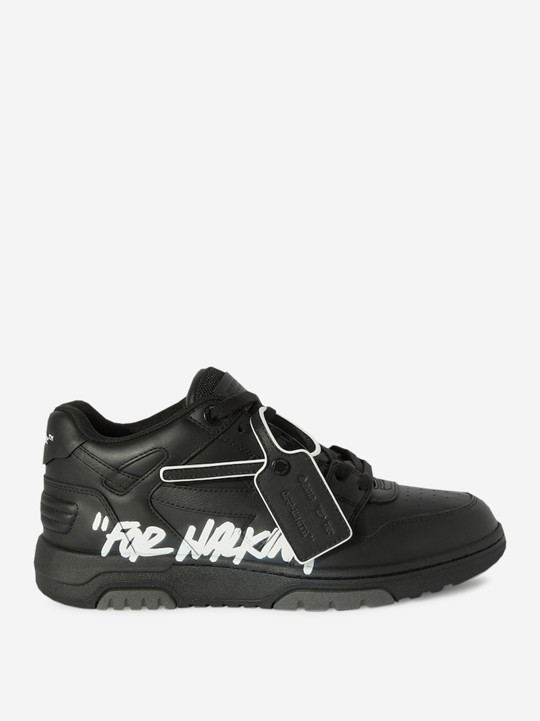 Sneakers Out Of Office Off-white – Гарантія оригінальності – боковий вид