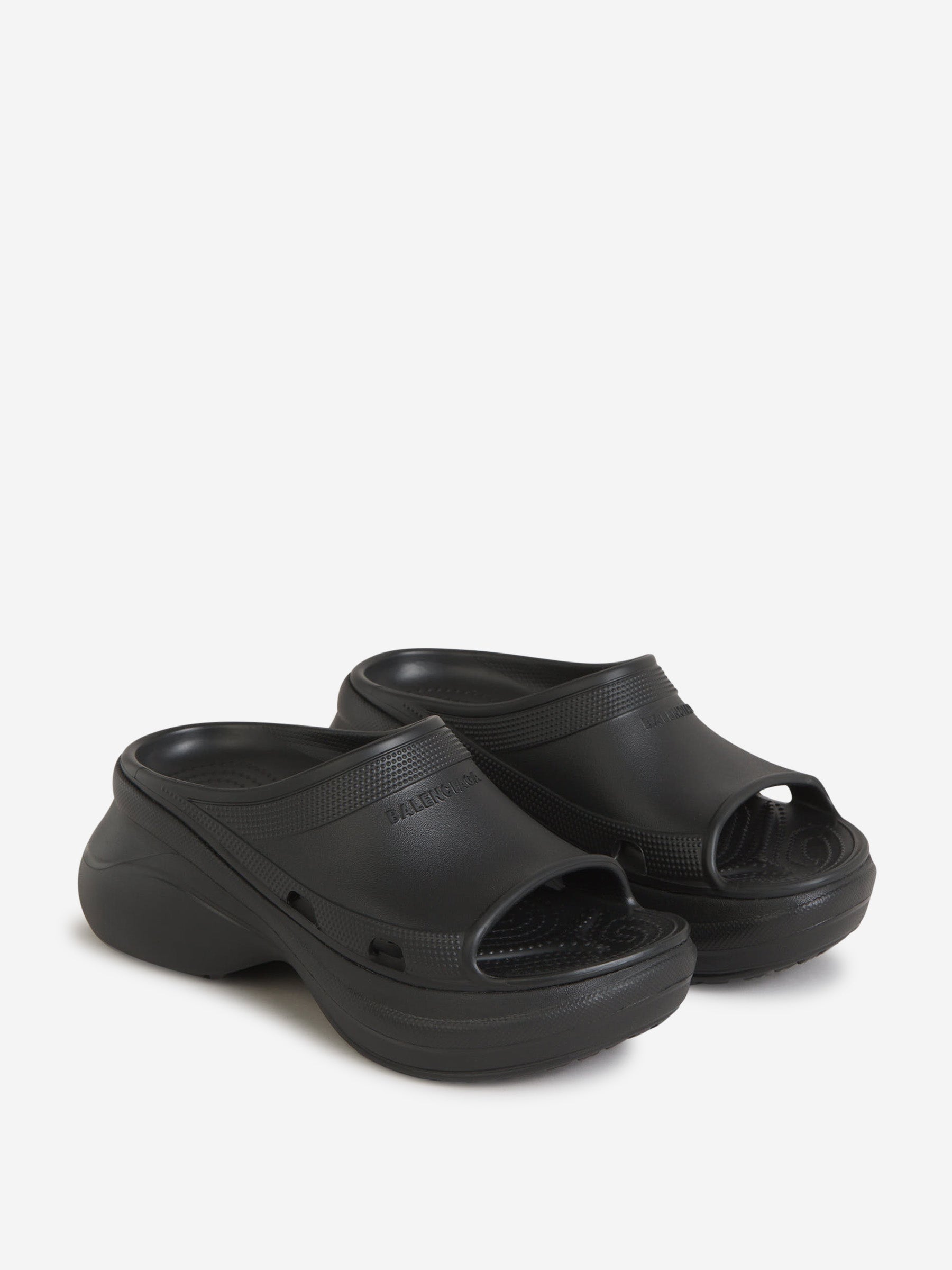 Pool Platform Sandals Balenciaga – Гарантія оригінальності – вид ззаду
