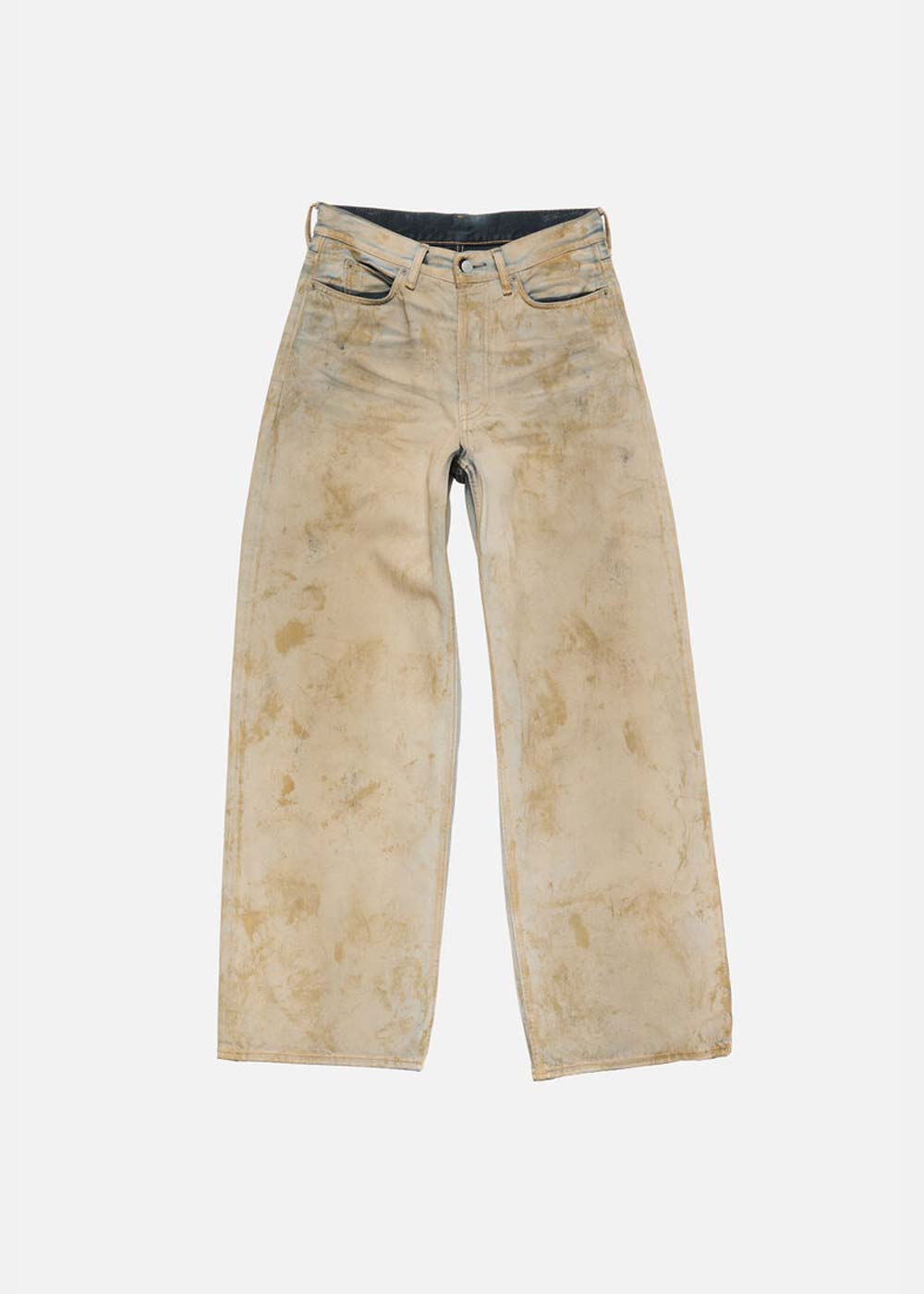 Оригінальна Sand Beige 1981 Unisexs Klondike Acne studios – боковий вид