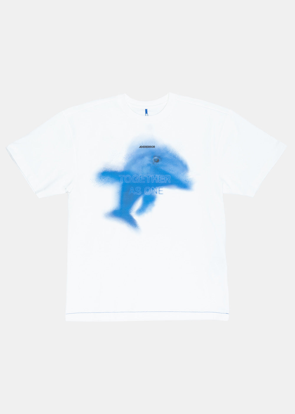 Оригінальна Off White Graphic Print T-Shirt Ader error – боковий вид