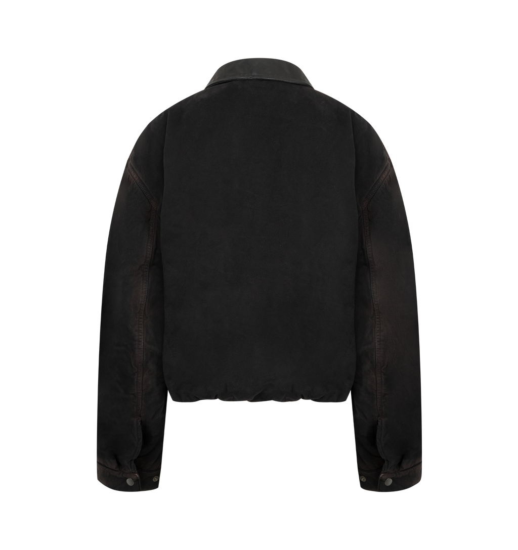 Washed Bomber Jacket Acne studios оригінал – Купити в Україні – вид ззаду