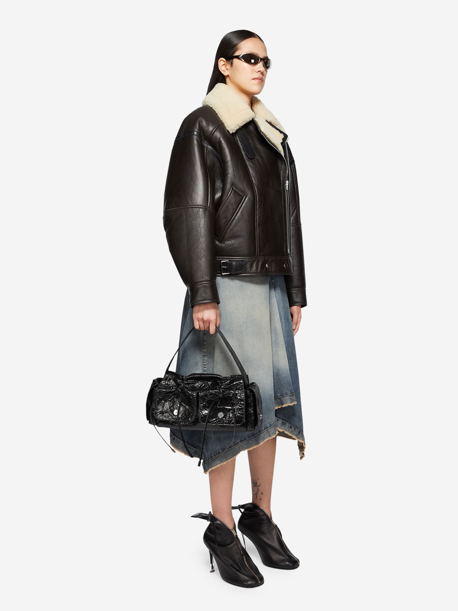 Multipocket Shoulder Bag Acne studios – Гарантія оригінальності – вид ззаду