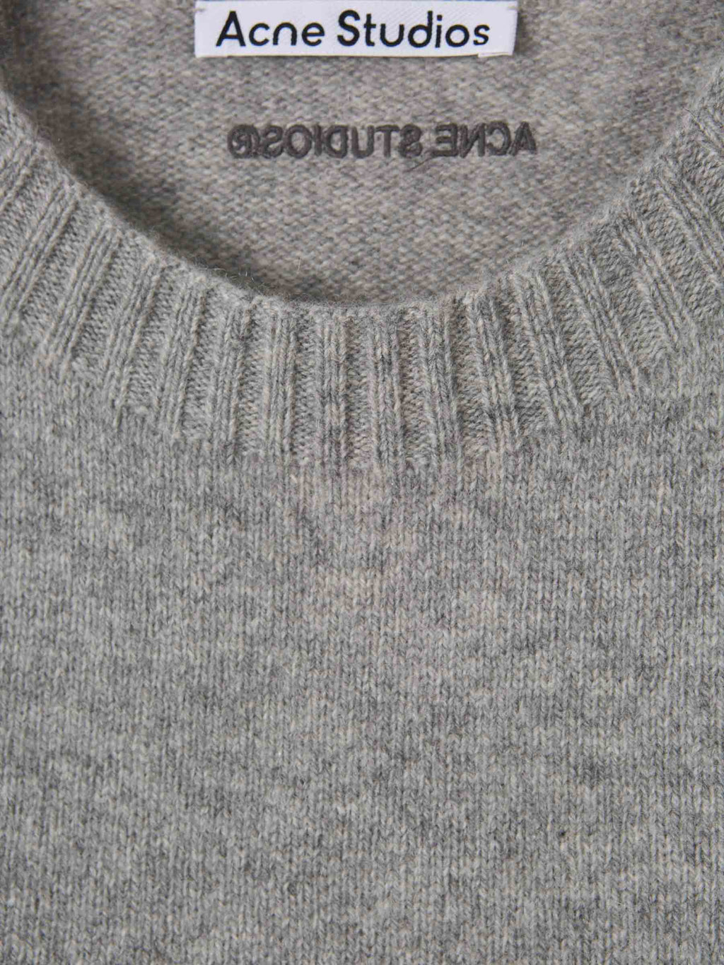 Cropped Wool Cardigan Acne studios – Гарантія оригінальності – детальний вид