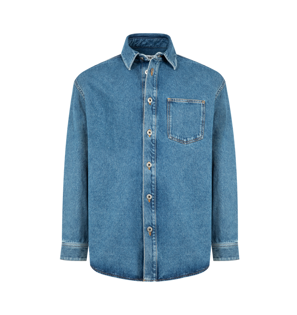 Anagram Overshirt Loewe – Гарантія оригінальності – боковий вид