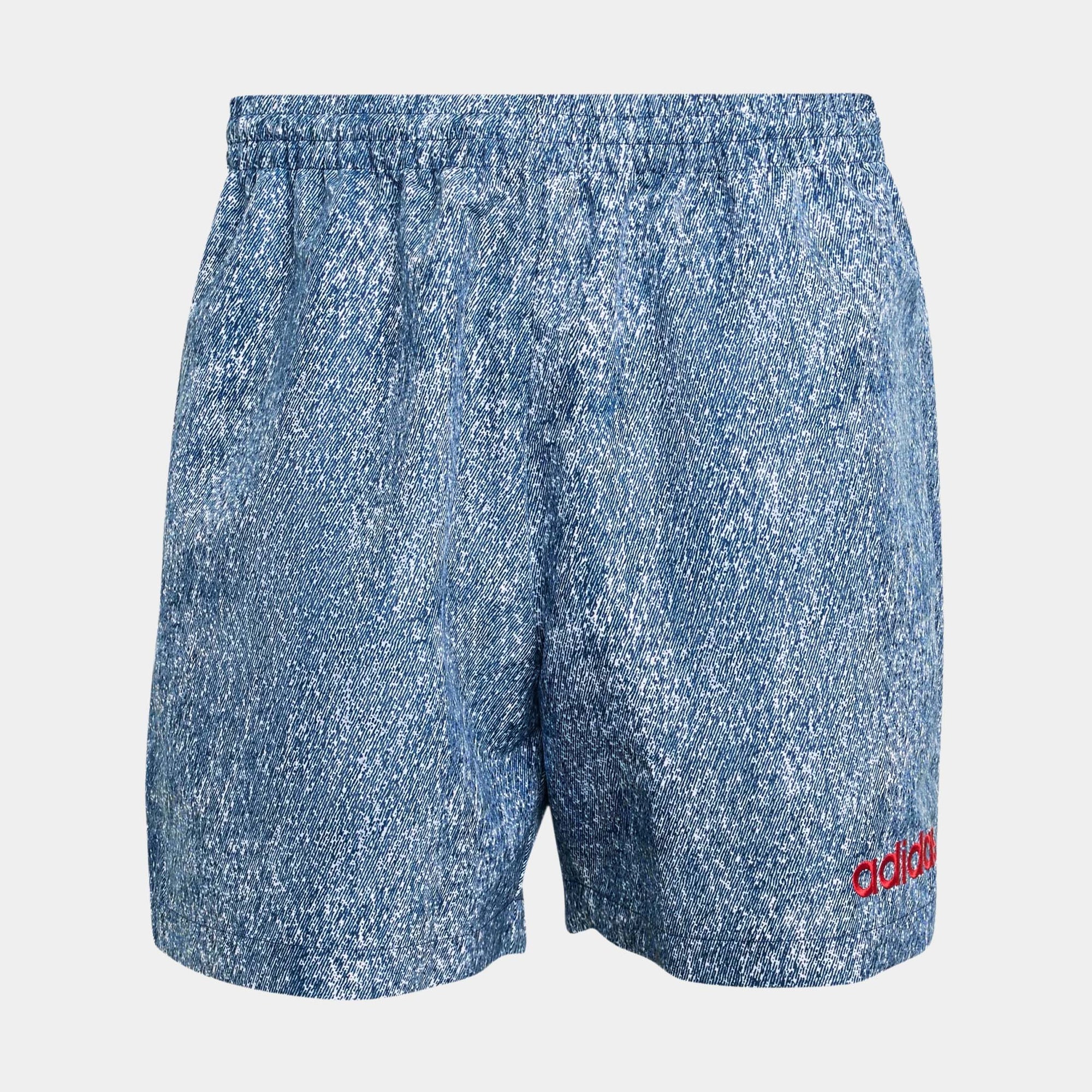 Denim Star Graphic Mens Shorts Adidas оригінал – Купити в Україні – боковий вид - ADIDAS