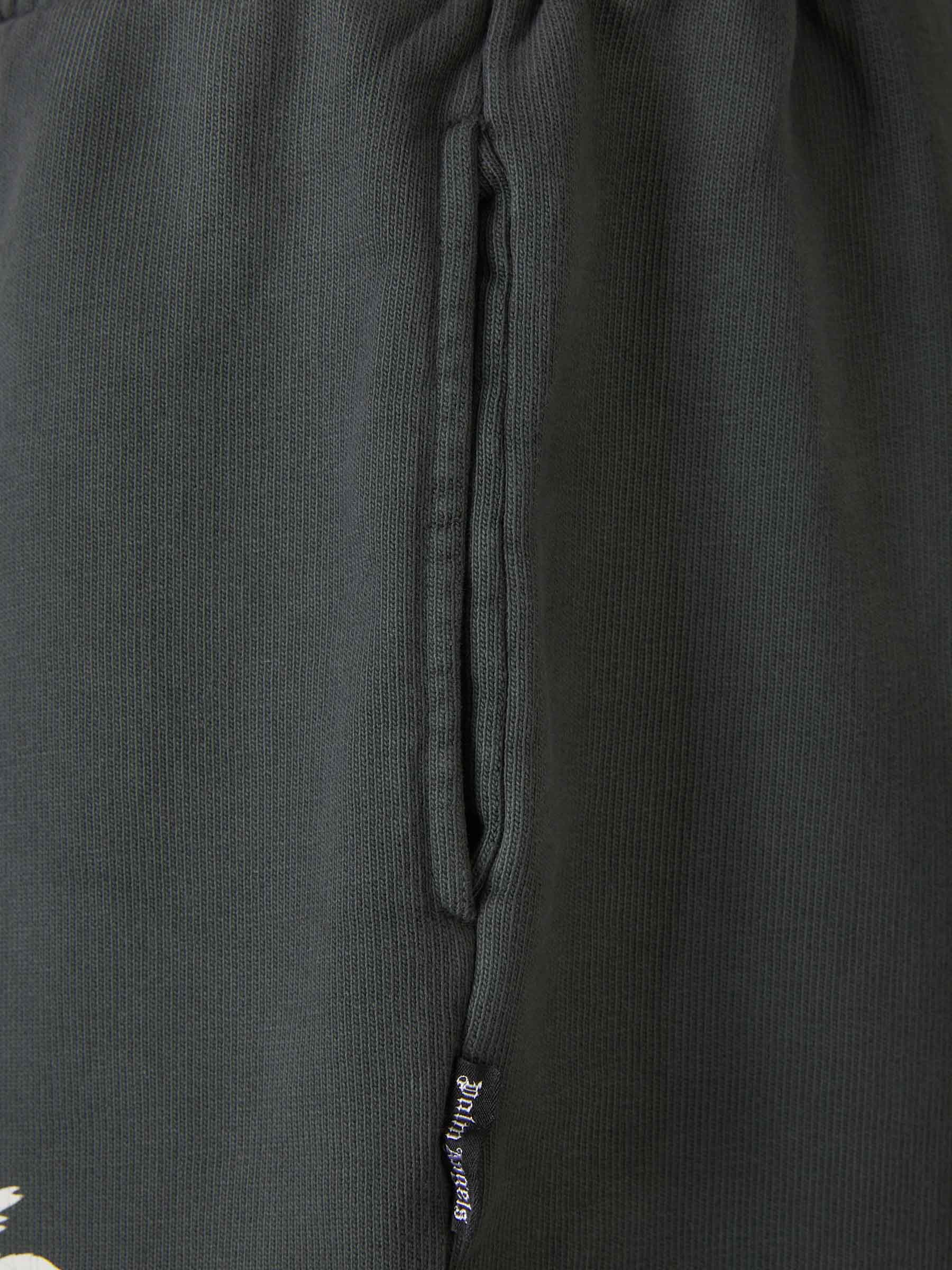 Оригінальна Logo Cotton Bermuda Shorts Palm angels – збільшений вид
