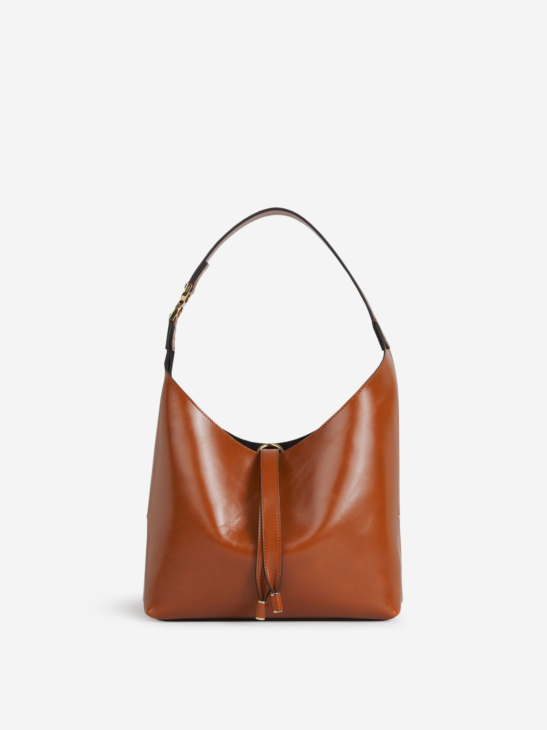 Оригінальна Leather Hobo Bag Chloe – боковий вид