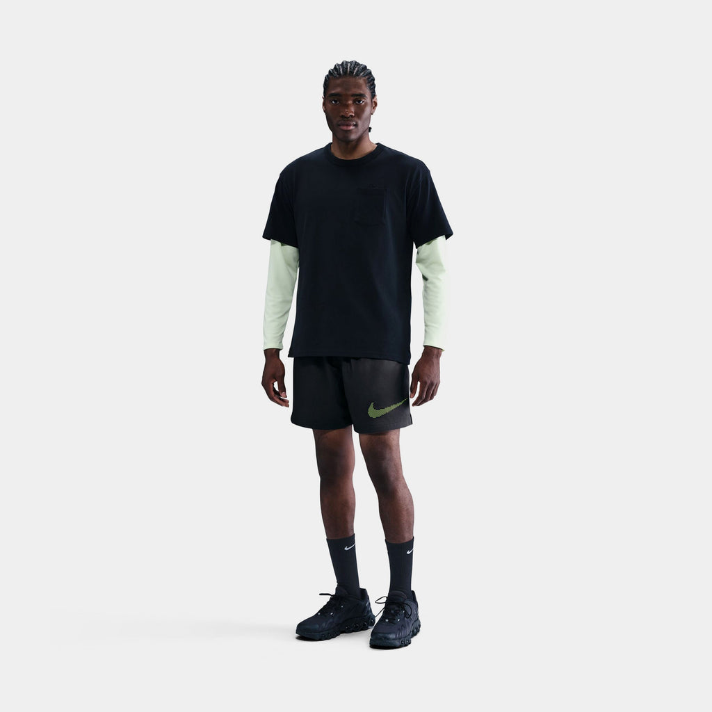 Club Flow Swoosh Woven Mens Shorts Nike оригінал – Купити в Україні – боковий вид