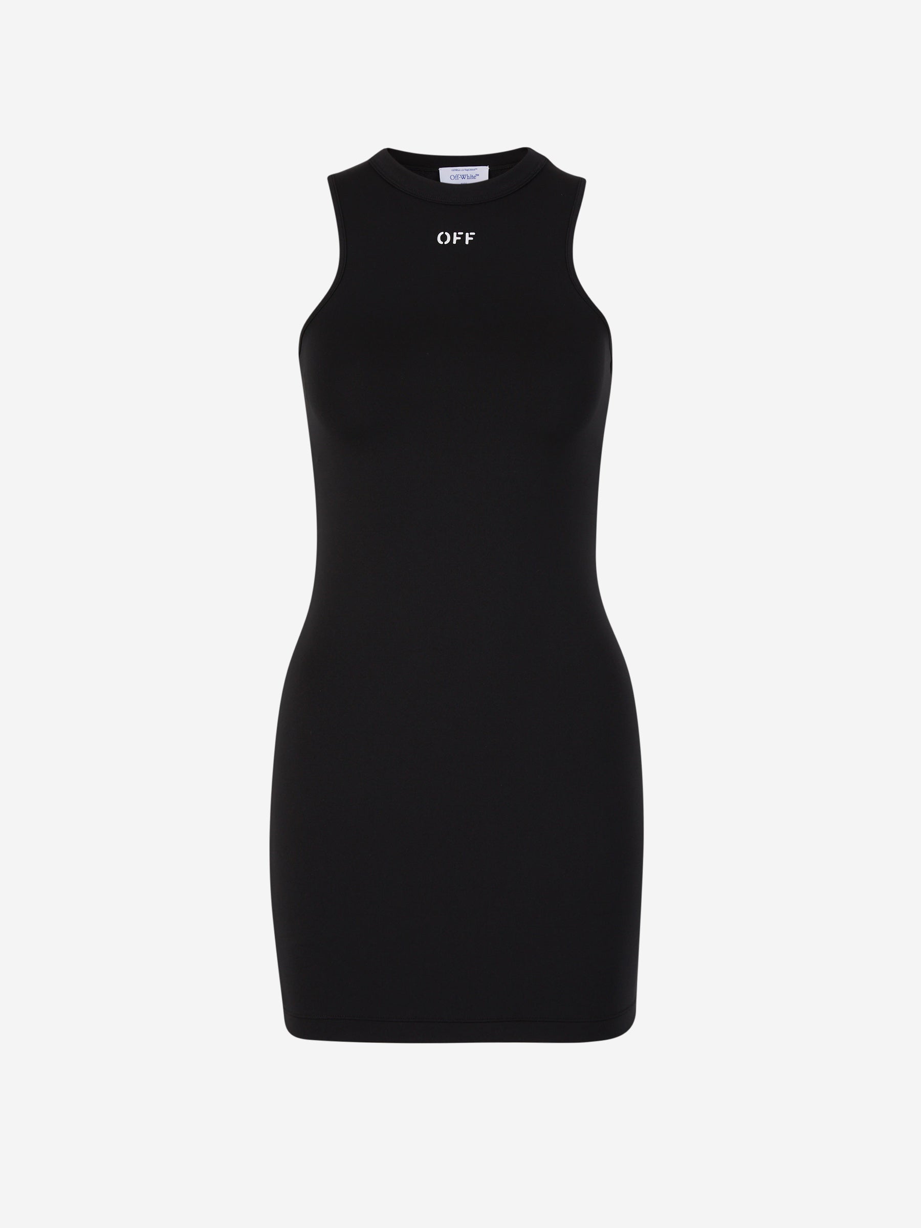 Оригінальна Logo Mini Dress Off-white – боковий вид