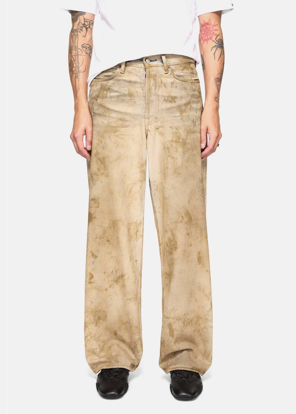 Оригінальна Sand Beige 1981 Unisexs Klondike Acne studios – детальний вид