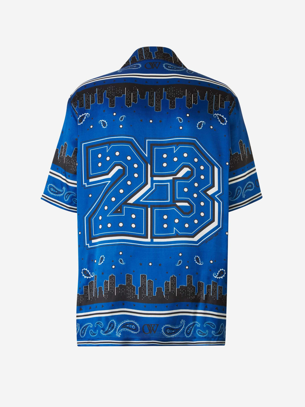 Оригінальна Bandana Printed Shirt Off-white – вид ззаду