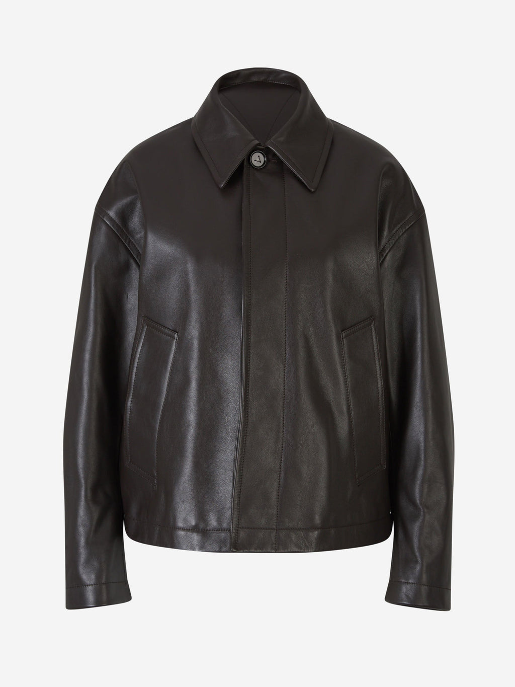 Leather Jacket Bottega veneta оригінал – Купити в Україні – вид ззаду