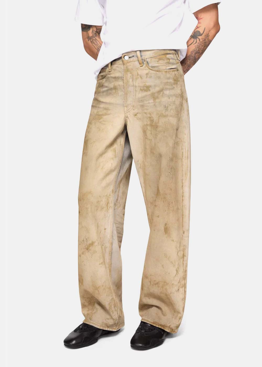 Оригінальна Sand Beige 1981 Unisexs Klondike Acne studios – збільшений вид
