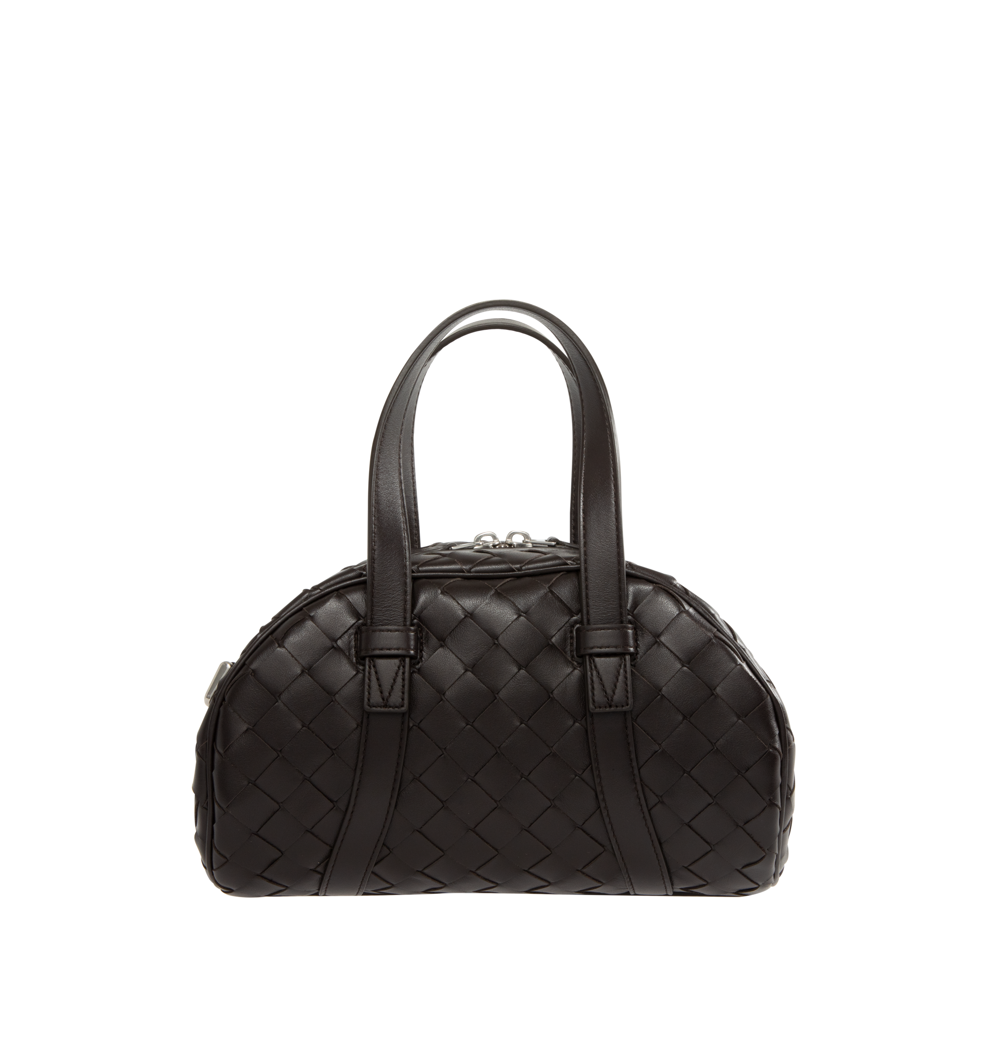 Оригінальна Small Jim Queen Intrecciato Avenue Bag Bottega veneta – боковий вид
