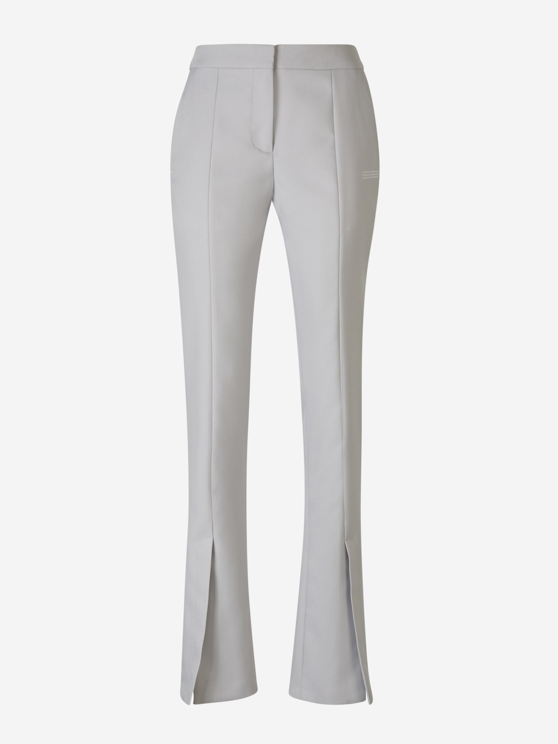 Оригінальна Slim Fit Formal Pants Off-white – боковий вид