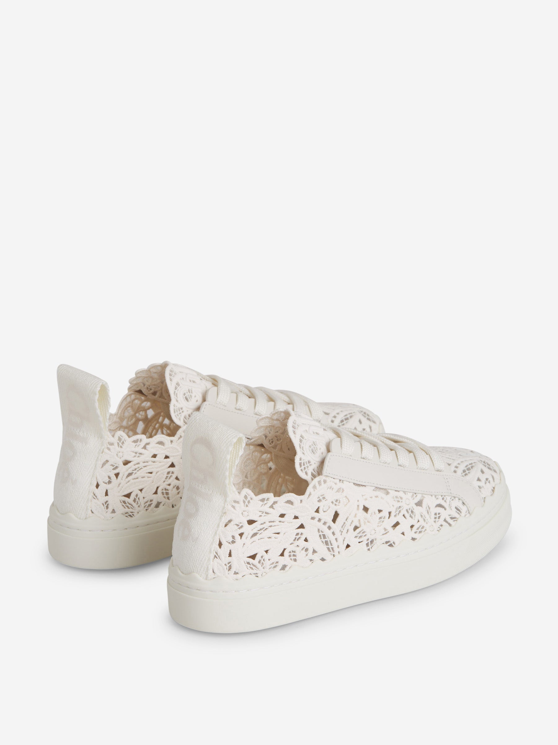 Lace Sneakers Chloe – Гарантія оригінальності – детальний вид