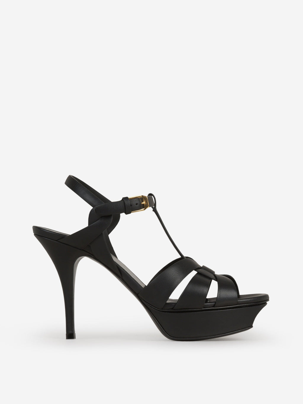 Tribute Heeled Sandals Saint laurent – Гарантія оригінальності – боковий вид