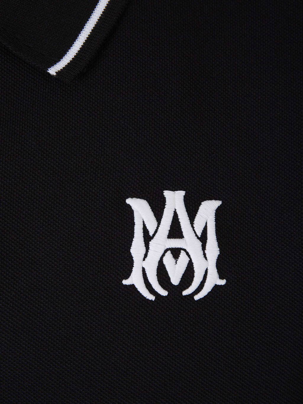 Оригінальна Polo Piqué Logo Amiri – збільшений вид