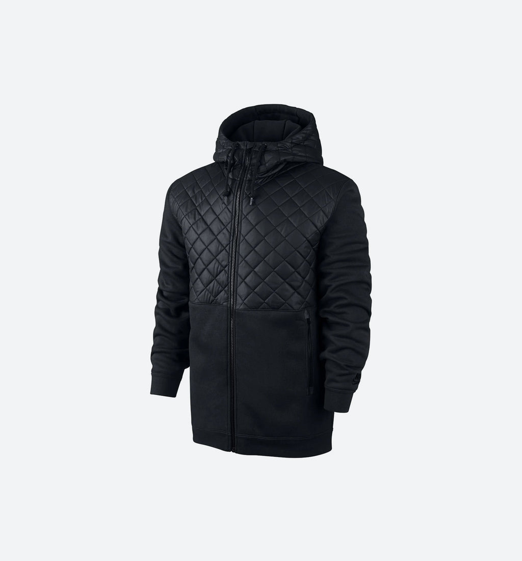 Winterized Fleece Full Zip Hoodie Mens Jacket Nike – Гарантія оригінальності – боковий вид
