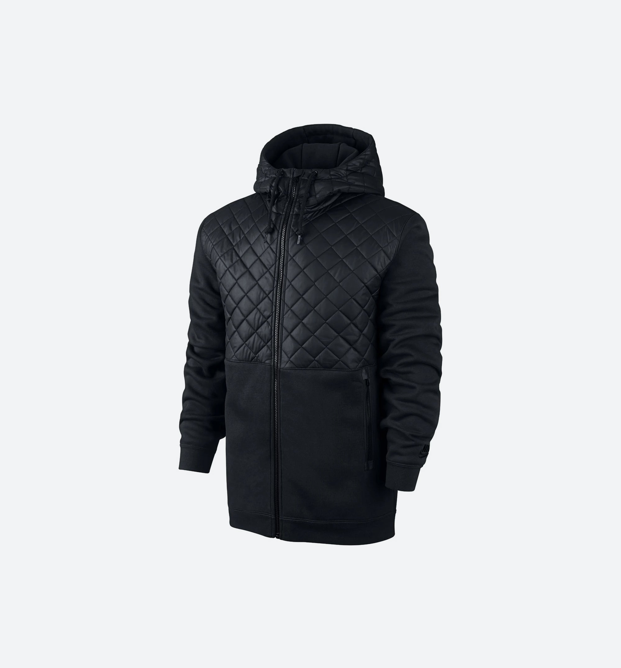 Winterized Fleece Full Zip Hoodie Mens Jacket Nike – Гарантія оригінальності – боковий вид - NIKE