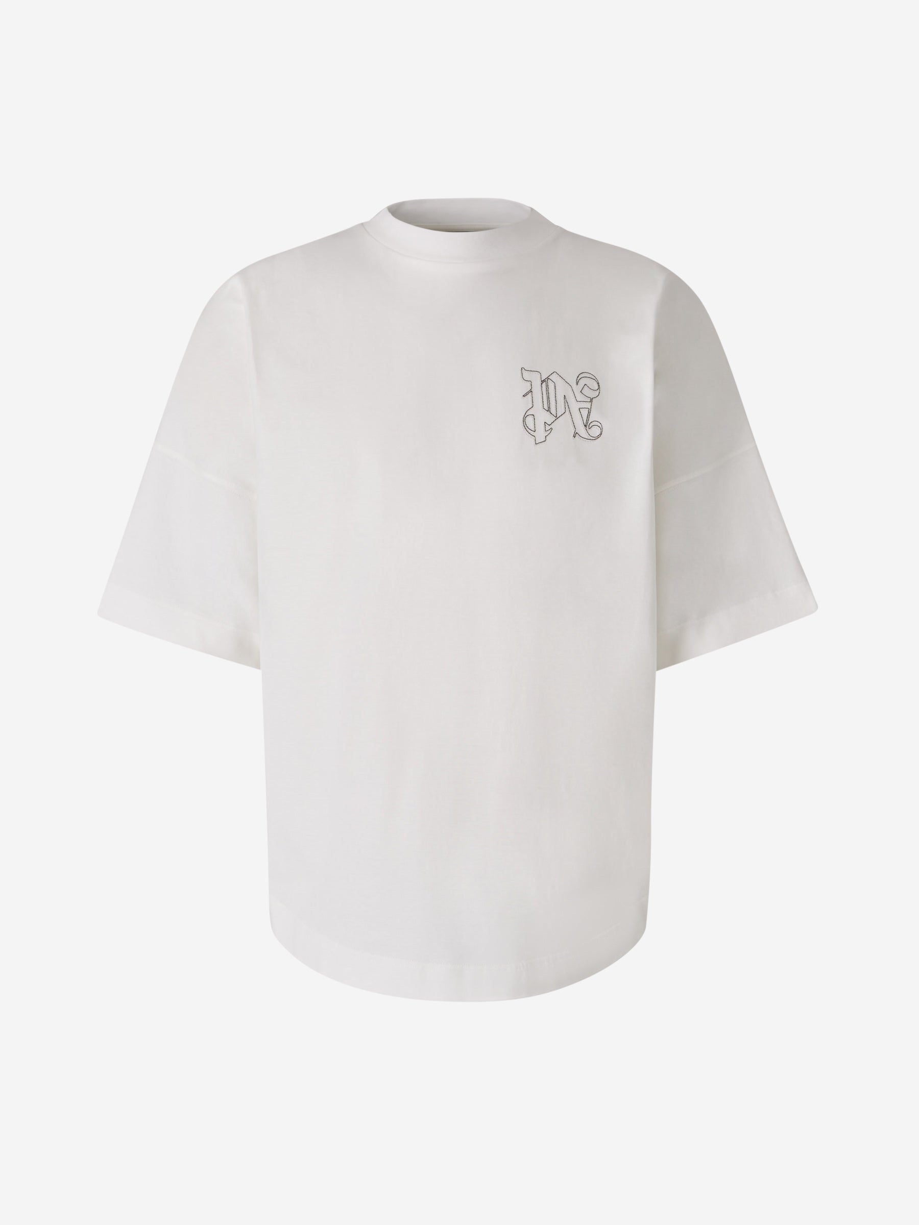 Оригінальна Oversize Logo T-Shirt Palm angels – боковий вид