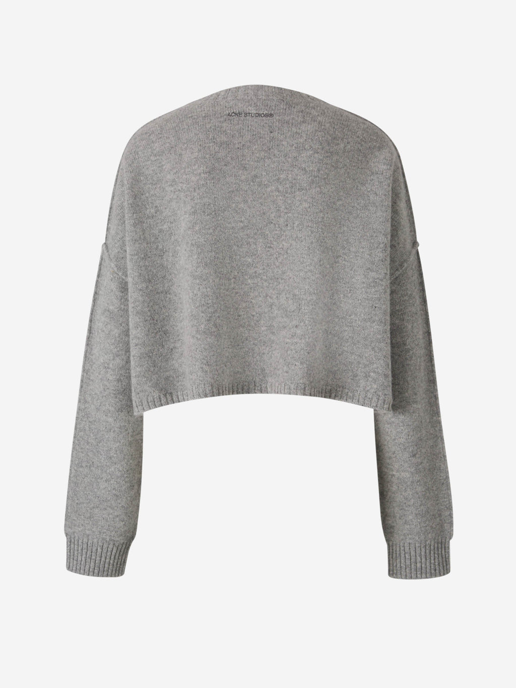 Cropped Wool Cardigan Acne studios – Гарантія оригінальності – вид ззаду