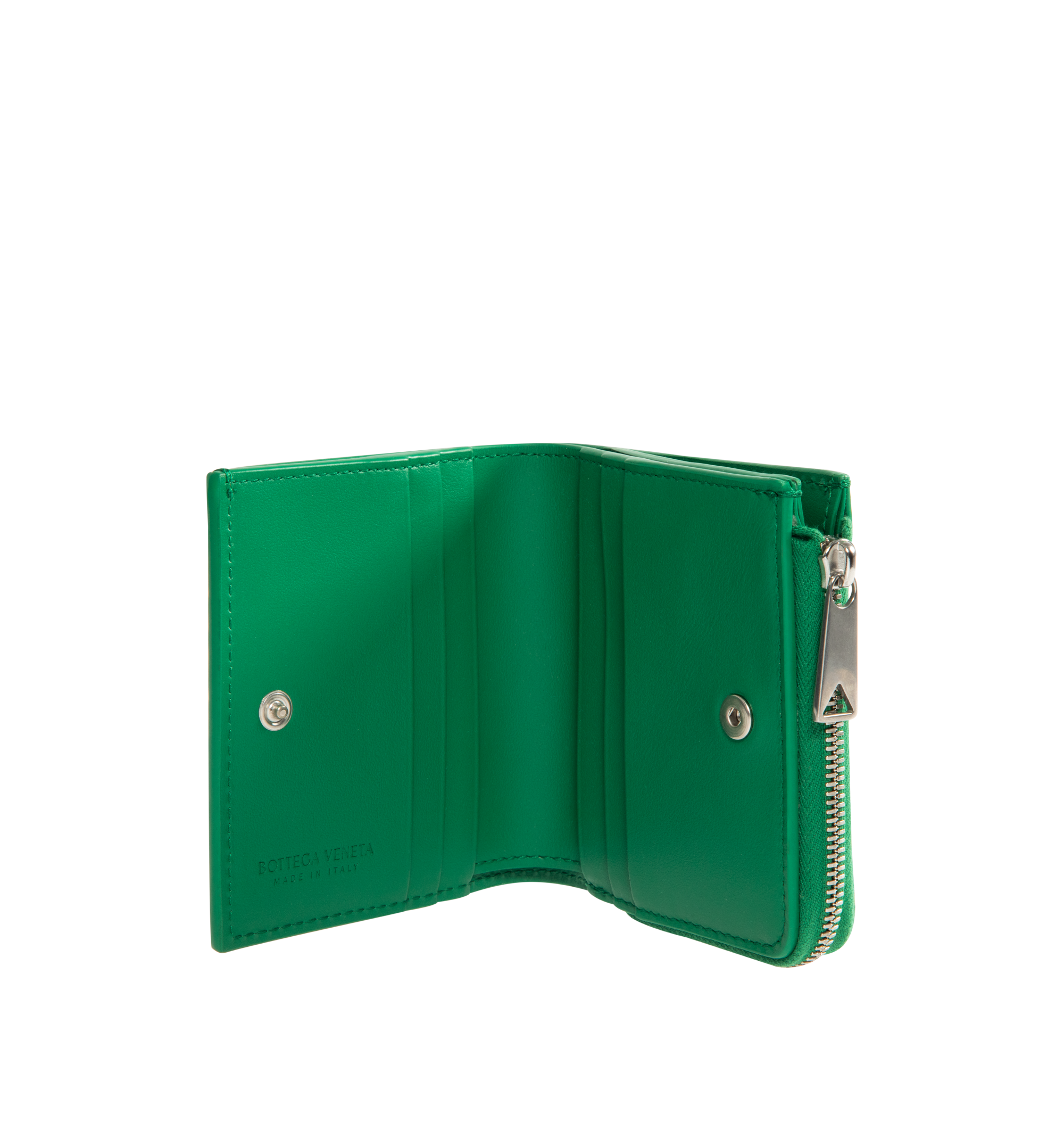 Оригінальна Bi-Fold Wallet With Zip Bottega veneta – детальний вид