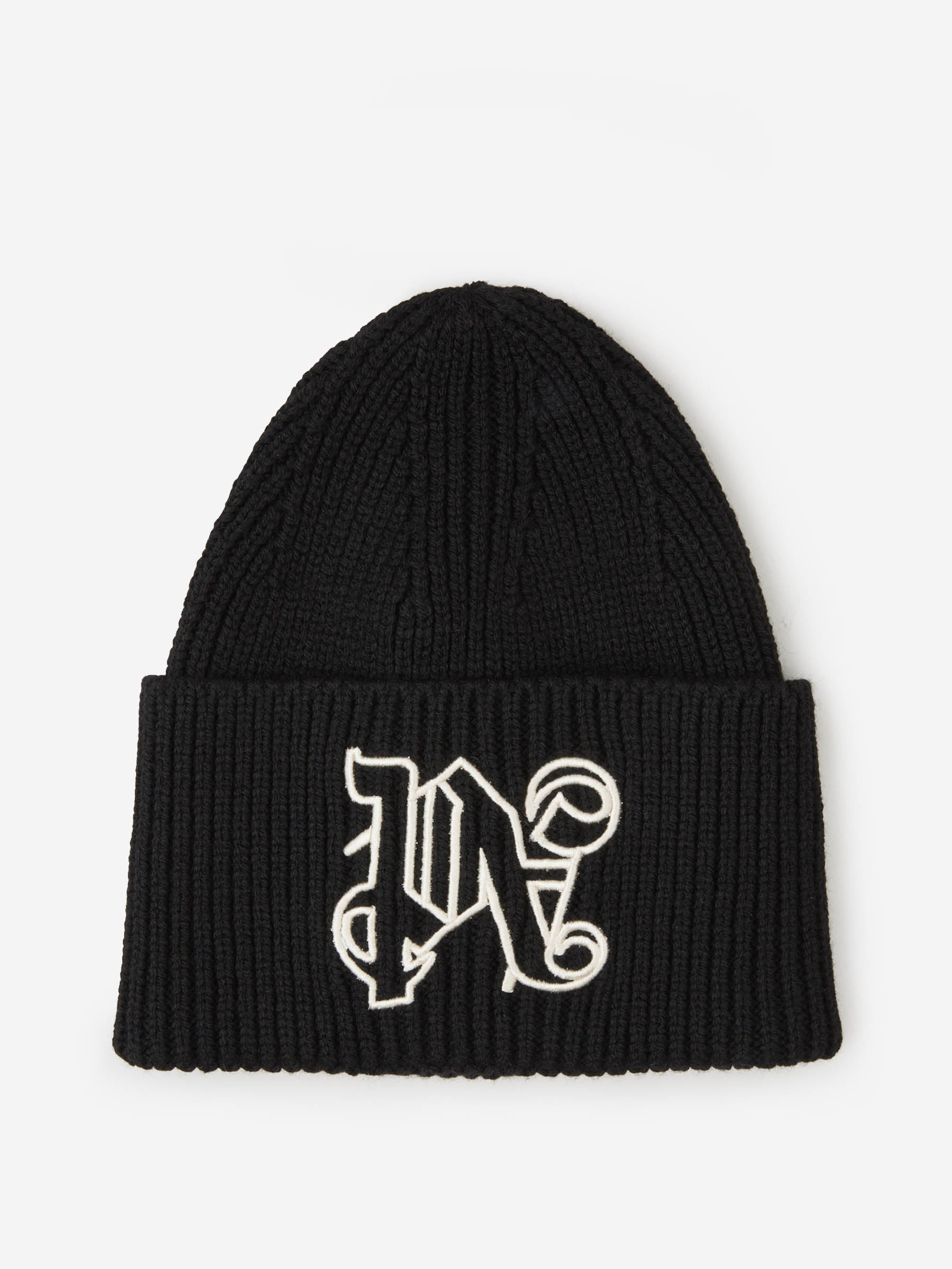 Оригінальна Embroidered Logo Beanie Palm angels – боковий вид