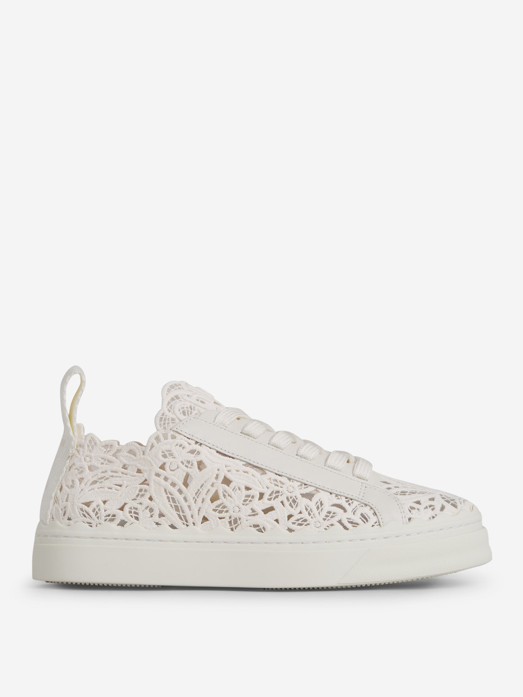 Lace Sneakers Chloe – Гарантія оригінальності – боковий вид