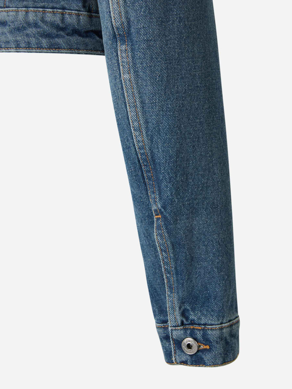 Cropped Denim Jacket Off-white оригінал – Купити в Україні – вид 6