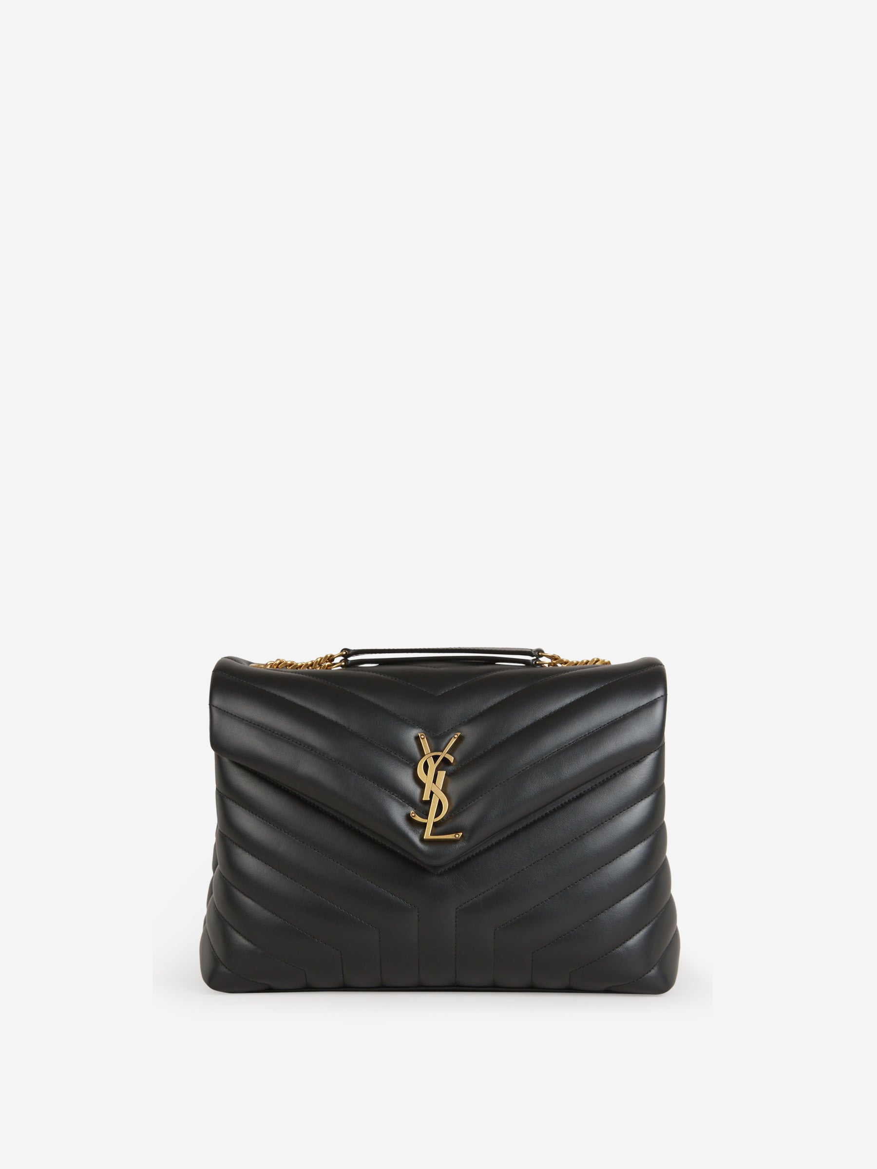 Loulou Medium Shoulder Bag Saint laurent оригінал – Купити в Україні – боковий вид