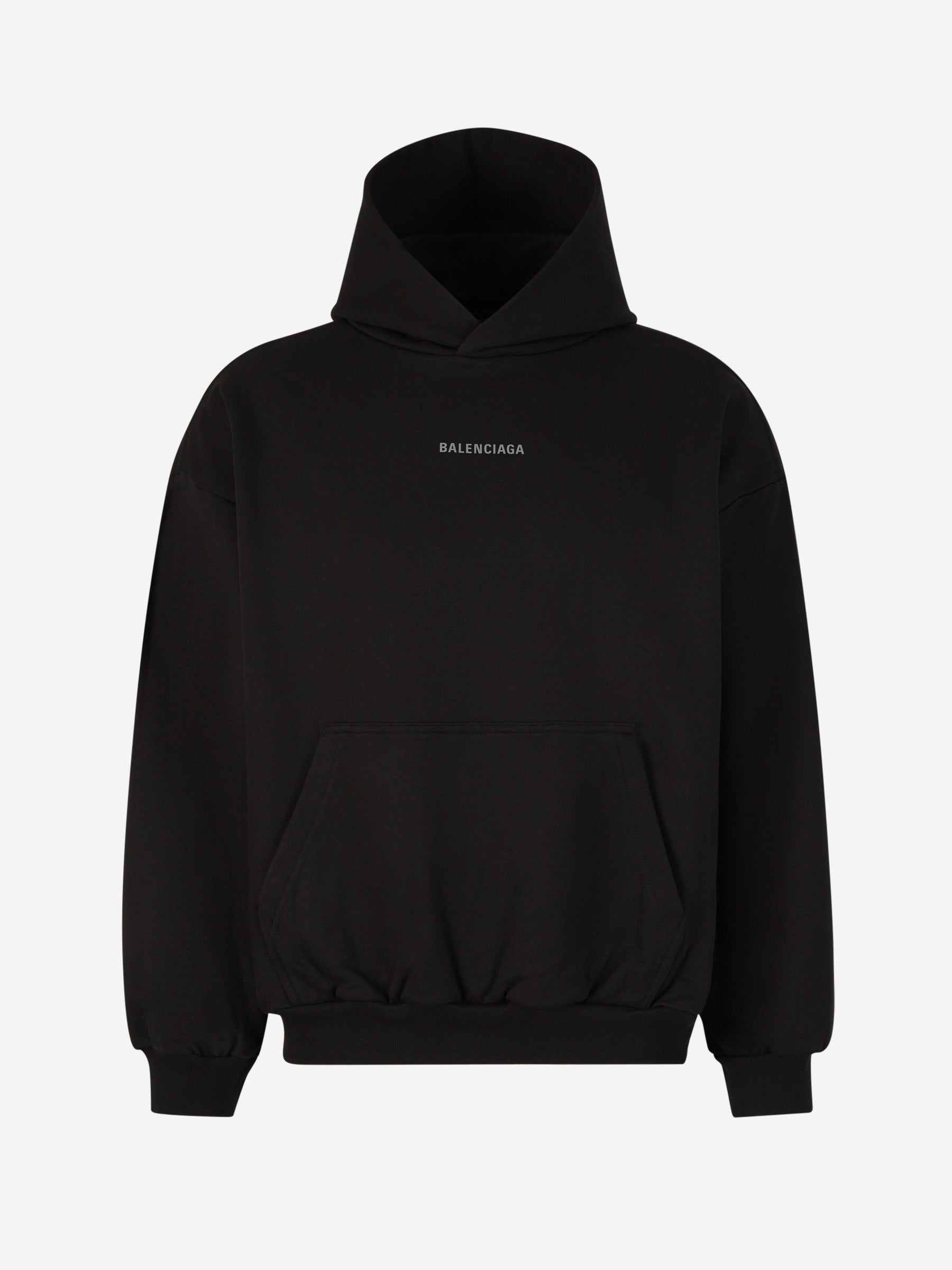 Оригінальна Cotton Logo Sweatshirt Balenciaga – боковий вид