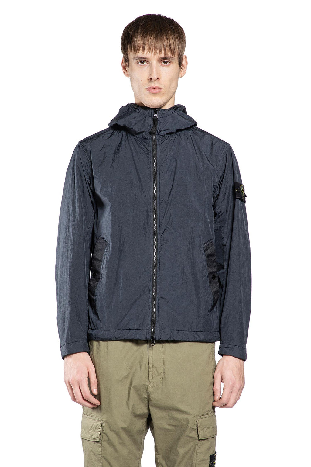 4100001 Crinkle Reps Ny Jacket Stone island – Гарантія оригінальності – вид ззаду