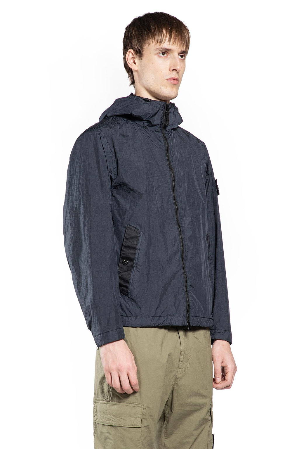 4100001 Crinkle Reps Ny Jacket Stone island – Гарантія оригінальності – детальний вид
