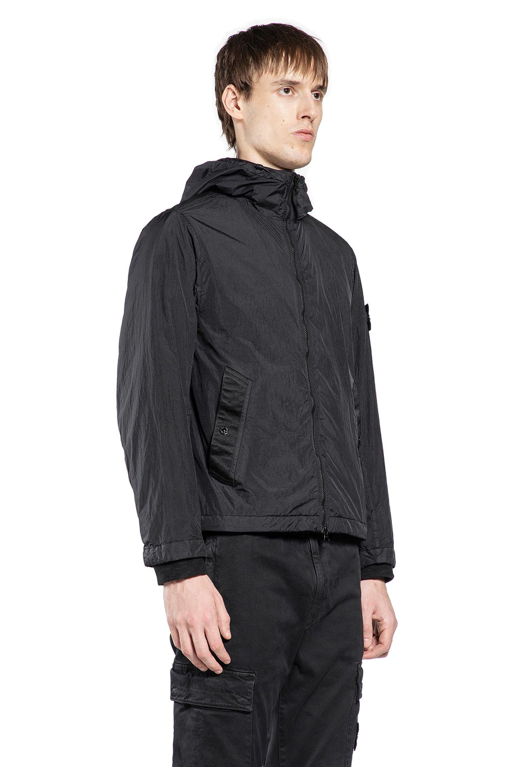 4100001 Crinkle Reps Ny Jacket Stone island – Гарантія оригінальності – детальний вид