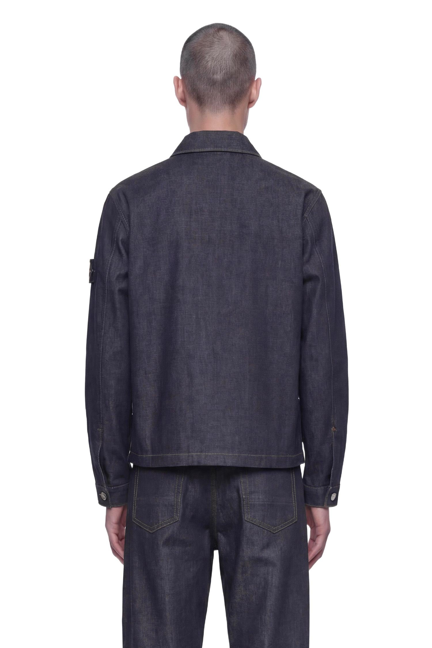 Оригінальна 4100006 Denim Coach Jacket Stone island – детальний вид