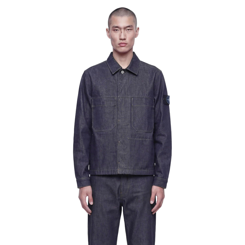 Оригінальна 4100006 Denim Coach Jacket Stone island – збільшений вид