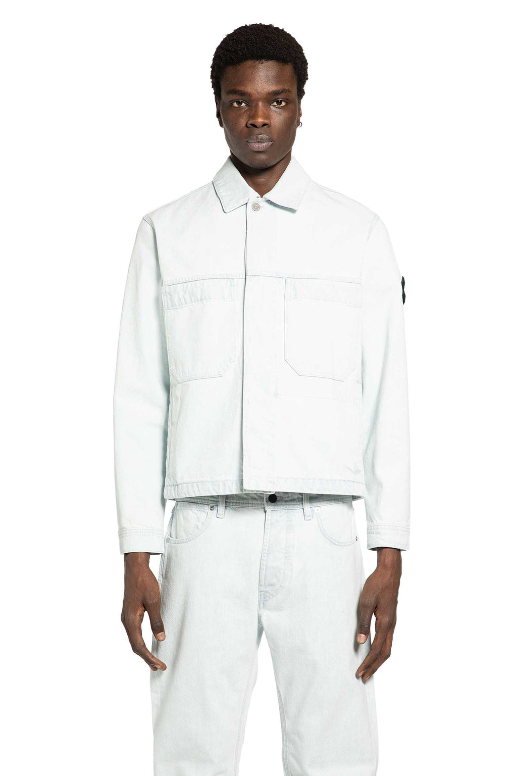 4100006 Denim Jacket Stone island – Гарантія оригінальності – вид ззаду