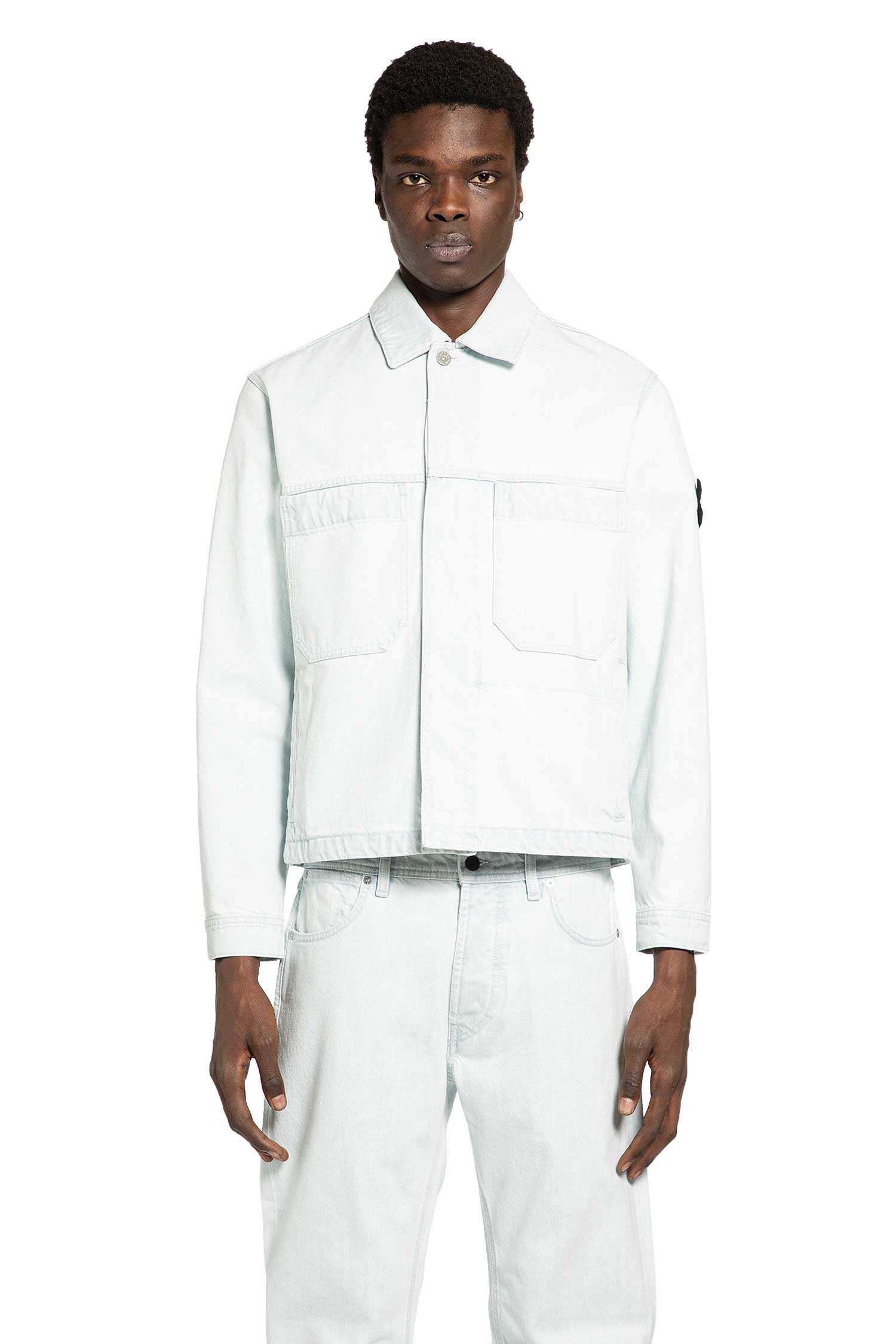 4100006 Denim Jacket Stone island – Гарантія оригінальності – вид ззаду