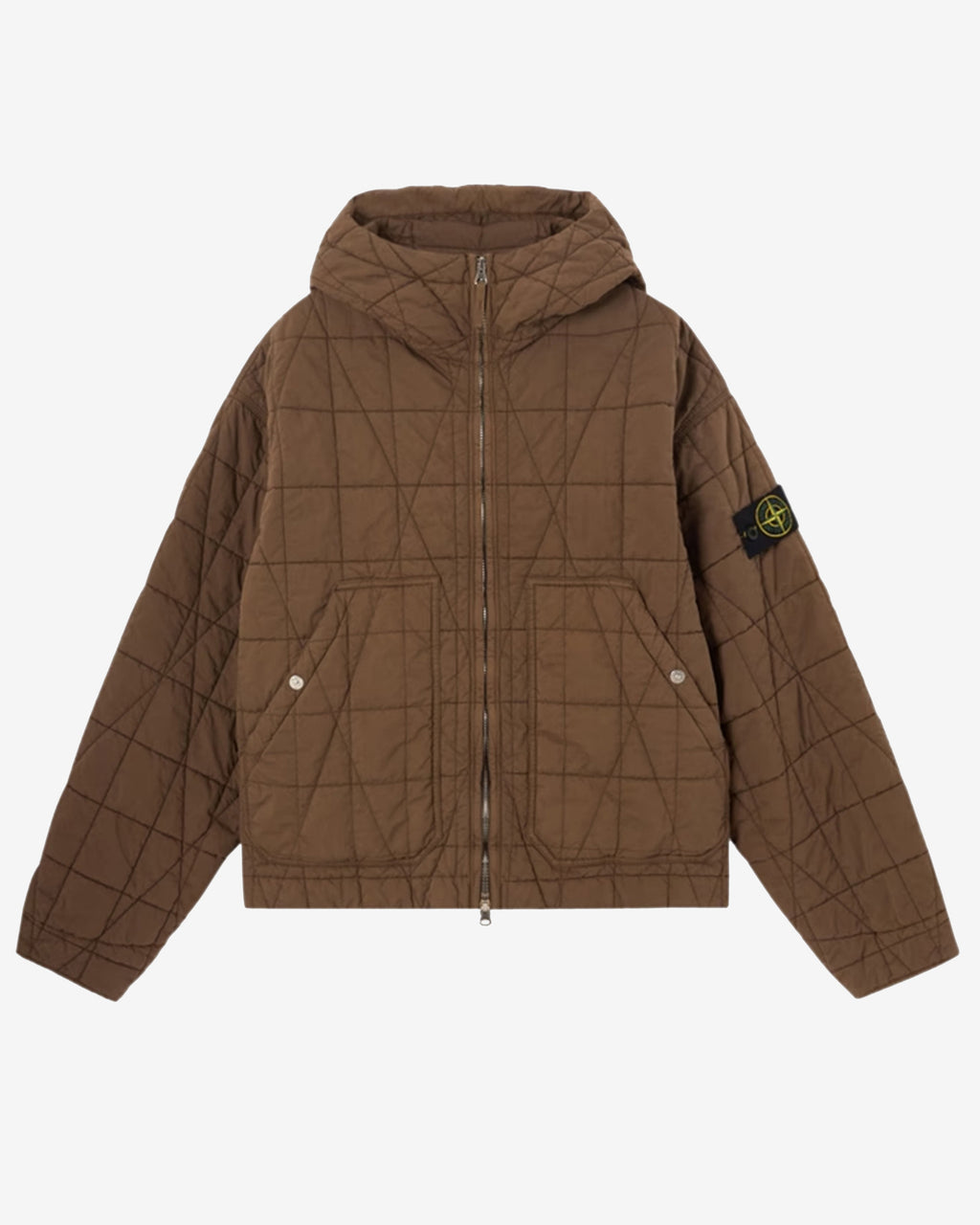Mens Nylon Tela Quilted Tc Jacket Stone island – Гарантія оригінальності – боковий вид